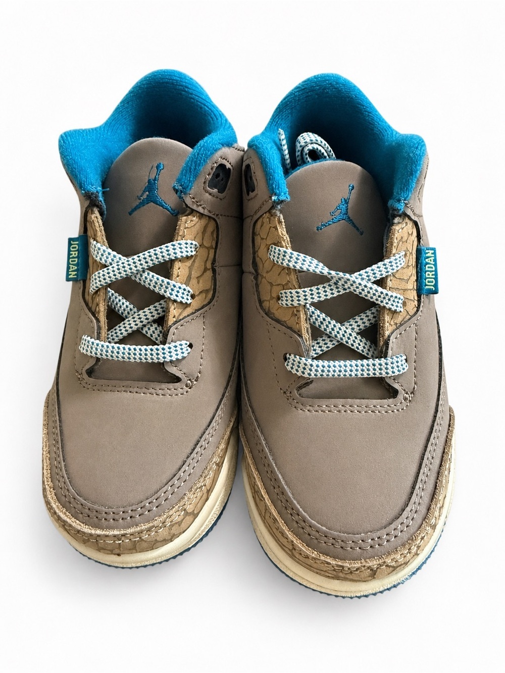 Air Jordan 3 Retro (TD) “Green Abyss” Toddler Sneakers – Size 9C